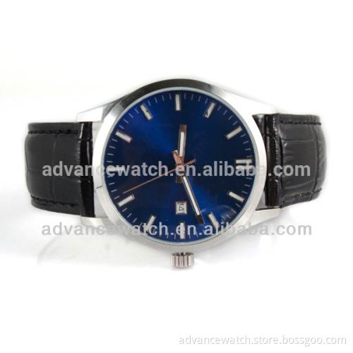 Fashion sunray dial quartz movement mens wrist watches custom watches